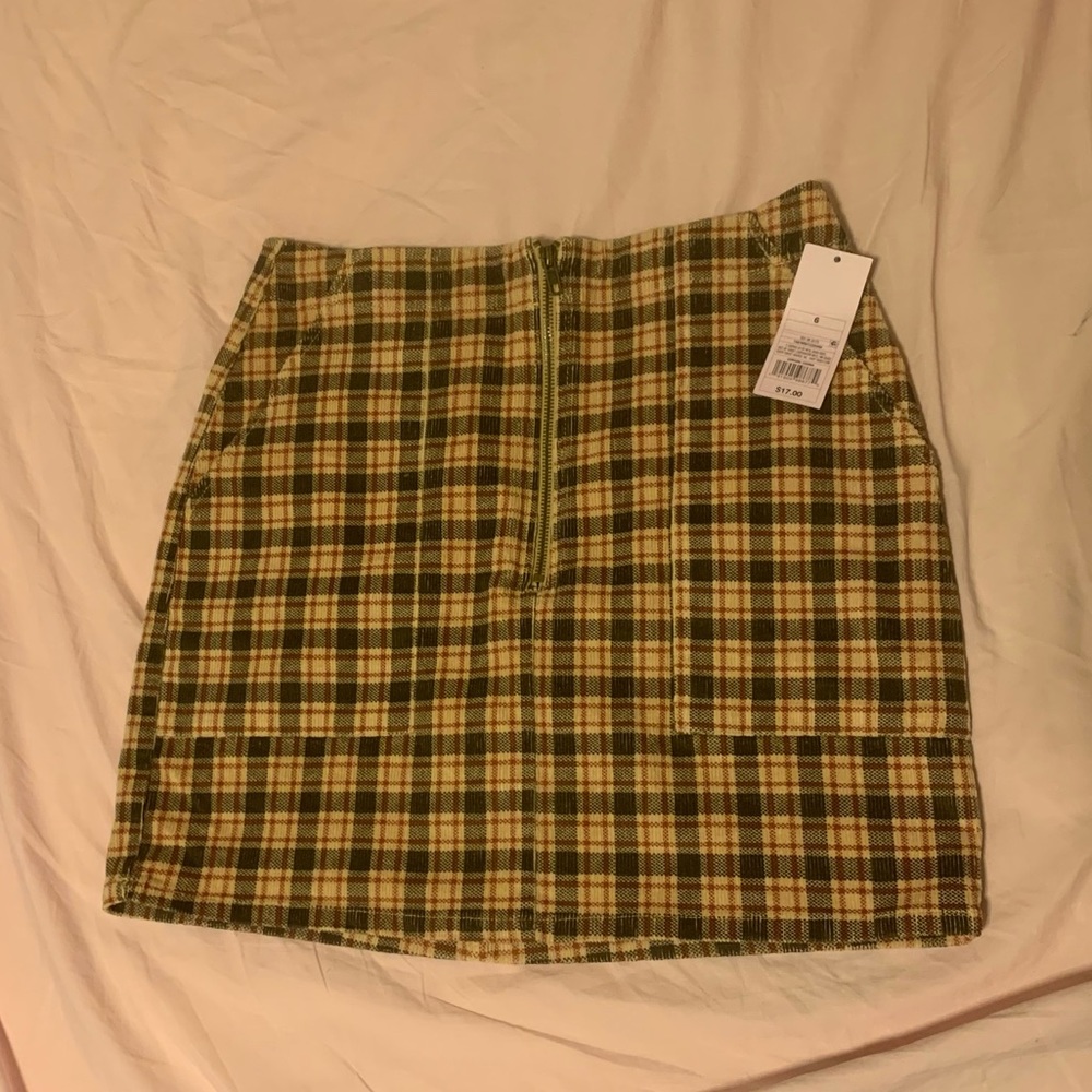 Plaid Skirt